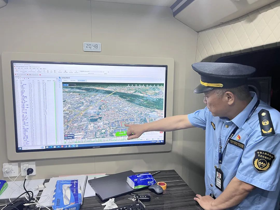 走航監測繪制污染物三維分布圖