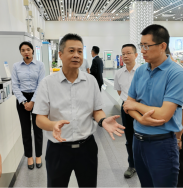 省生態(tài)環(huán)境廳、省工業(yè)和信息化廳調(diào)研生態(tài)環(huán)境